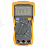 FLUKE Digital Multimeter: TRMS, CAT III 600V, 600 V Max AC Volt Measurement, 6,000 Instrument Counts (MPN FLUKE-117). Key specifications — Instrument Counts: 6,000; Brand: FLUKE; Calibration Certificate Included: Not Included.