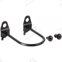 APPROVED VENDOR U-Shaped Pegboard Hook: 1/4 in Peg Hole, For 1 in Pegboard Hole Spacing, Black, 5 PK (MPN 5TPH9). Key specifications — Color: Black; Locking System: Screw-In; Mounting Type: Surface; Accessory Type: Closed U-Hook; Brand: APPROVED VENDOR.