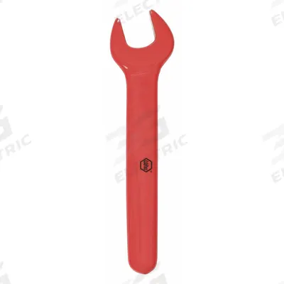 WIHA Open End Wrench: Alloy Steel, High Visibility Coating, 13 mm Head Size - Metric, Single End, Open End Wrenches