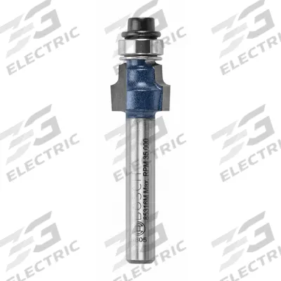 BOSCH Straight Cut Profile Router Bit: Fractional Inch, Carbide Tipped, 1/2 in Cutter Dia. - Straight Profile Router Bits