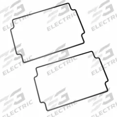 HAMMOND Electrical Enclosures: Repl Gasket, Temp Rating of -40°C to 150°C, Silicone (MPN 1550Z116GASKET). Key specifications — Brand: HAMMOND; Accessory Type: Gasket; Application: Replacement Gasket; Features: Temperature Rating of -40°C to 150°C; Material: Silicone.