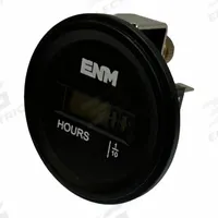 ENM Hour Meter: Hour Meters, Front Panel Mounting, Digital, 5 V AC/DC – 250 V AC/DC, LCD, TB45HA. Key specifications — Mounting Style: Surface; Bezel Face Shape: Round; Brand: ENM; Manufacturer Part Number: TB45HA; Meter Type_Broad: Digital.