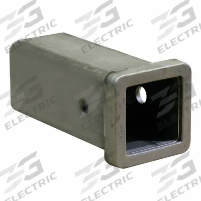 BUYERS PRODUCTS Receiver Tube: 2 in Compatible Hitch Size, 8 in Overall Lg - Receiver Tubes