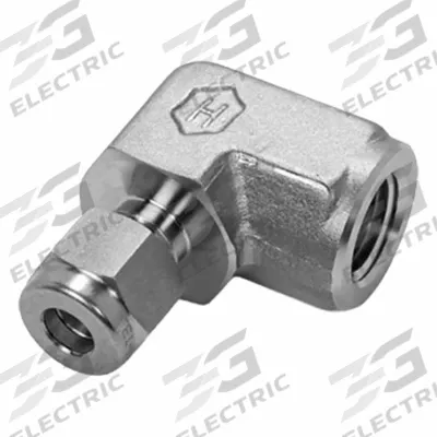 HAM-LET Compression Fitting Adapter: 3/4 in OD x 1/2 in Pipe Fitting Size - Double-Ferrule Stainless Steel Fittings