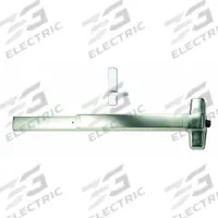 VON DUPRIN Exit Device: 3 ft Max Door Wd, Chrome (MPN 98DT 3 26D). Key specifications — Product Type: Exit Device; Brand: VON DUPRIN; Exit Device Type: Rim; Outside Trim Type: Dummy Pull; Exit Bar Style: Touchbar; ADA Compliant: Yes.