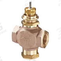 Hydronic Globe Valve: 3-Way, 46.2 CV Flow, 2 in Female NPT, Bronze Body, Stainless Steel Stem, Tee (MPN VG7842ST). Key specifications — Manufacturer Part Number: VG7842ST; Brand: JOHNSON CONTROLS; Seat Material: Brass.