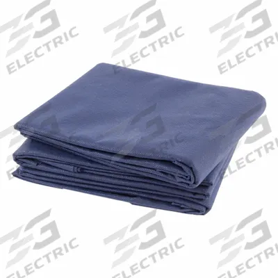 MEDSOURCE Cot Sheet: Full, 84 in Overall Lg, 40 in Overall Wd, Light Blue - Disposable Sheets