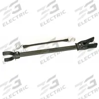 REESE Motor Support Bracket: Powder Coated, 19 in Overall Lg, 1 1/2 in Overall Wd, Motor (MPN 7015600)