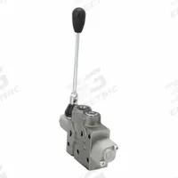 DELAVAN Hydraulic Directional Valve: Four-Way / Three Positions, 12 gpm Flow Rate - Max, Manual (MPN BC40S F /MO B1/). Key specifications — Actuation Mechanism: Manual; Port Connections: (2) Work; Spool Action: Spring Center to Neutral; Work Connection Size: #8; Work Connection Type: SAE O-Ring Boss; Brand: DELAVAN; Pressure Connection Size: 3/4″-16.