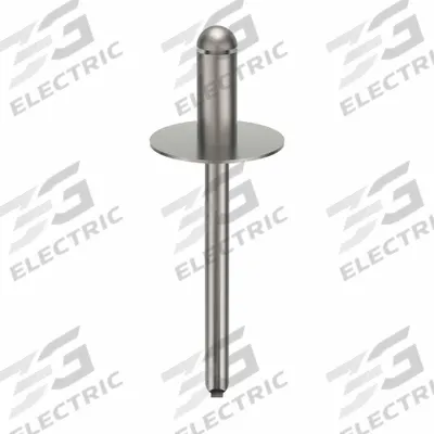 POP AVDEL Blind Rivet,1 53/73" L,0.183" dia,PK100: Inch, 1 23/32 in Overall Lg, 27/64 in Body Lg - Large Flange Blind Rivets