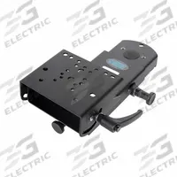 GAMBER-JOHNSON Locking Slide Arm: Device Mount, Computers/Keyboards/Tablets, Black, Display Bracket (MPN 7160-0220). Key specifications — Product Type: Device Mount; Compatible Devices: Keyboards; Color: Black; Mounting Location: Passenger Seat; Includes: Display Bracket; Features: Spring Loaded Side Pin Tested to 50,000+ Cycles.