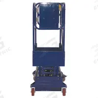 BALLYMORE Mobile Personnel Lift: Battery, Push-Around, 12.8 ft Elevated Platform Ht, 51 in x 27 in (MPN MSL-12). Key specifications — Brand: BALLYMORE; Features Included: Battery Charger.
