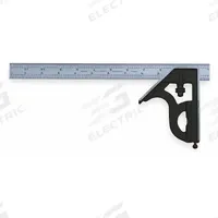 STARRETT Combination Square: SAE, Steel, Satin, 12 in Blade Lg, 1/64 in Graduations (MPN C11H-12-4R). Key specifications — attr1182179: Square; attr1182186: 1/64 in; attr1182189: Satin; attr1182159: STARRETT; attr1182169: Cast Iron.