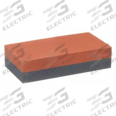 NORTON Combination Grit Benchstone: 4 in L x 1 3/4 in W x 5/8 in H, Aluminum Oxide, Coarse/Fine (MPN 61463685550). Key specifications — Brand: NORTON.