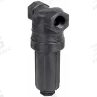 BANJO Inline Strainer: Polypropylene, 1 1/4 in, NPT, Mesh, 0.0234 in Screen Size, 11 1/2 in Ht, EPDM (MPN LST125-30). Key specifications — Screen Material: 316 Stainless Steel; Bowl Color: Black; Material: Polypropylene; Brand: BANJO; Seal Material: EPDM; Color: Red.