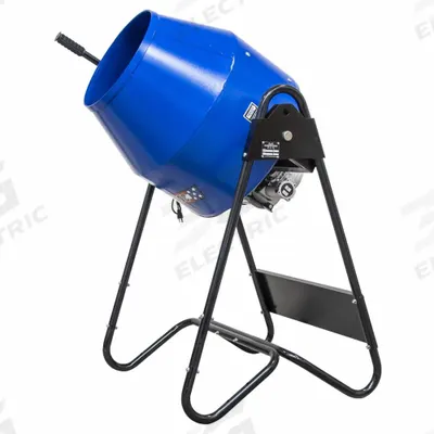 MARSHALLTOWN Corded Concrete Mixer: For use with Concrete, 3 cu ft Drum Capacity, Steel Drum - Corded Cement Mixers