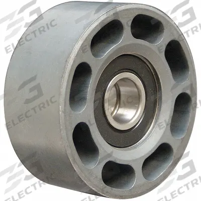DAYCO Idler Pulley: Idler Pulley, 89105, Serpentine, Flat, Flangeless Flange - Flat Idler Pulleys for Vehicles