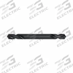 CLE-LINE Double End Drill Bit: 5/32", 135° Split Point, Black Oxide HSS (MPN C17619). Key specifications — attr1264839: Regular Spiral; attr1235897: 0.1563.