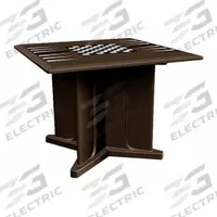 CORTECH Table: 29 in Overall Ht, 42 in Overall Wd, 42 in Overall Dp, Game Top Included, Brown (MPN 66750BNGT). Key specifications — attr1032567: CORTECH; attr1032564: Ballast Accepted; attr1032590: Polyethylene; attr1075036: Endurance.