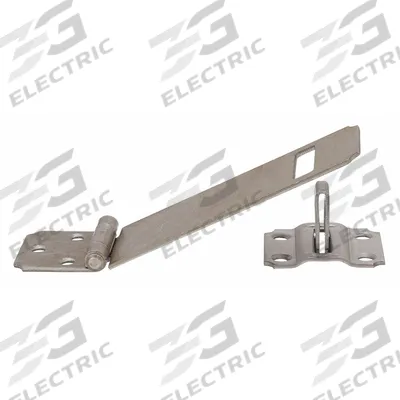 APPROVED VENDOR Hasp: Steel, 1 1/8 in Ht, 4 1/2 in Lg - Conventional Hasps