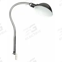 APPROVED VENDOR Task Light: LED, DC Adapter, Gooseneck, 37 in Arm Reach, 530 lm Max Brightness (MPN 33HP82). Key specifications — Lighting Technology: LED; Brand: APPROVED VENDOR; Bulb Wattage: 7.7 W; Color: Black; Electrical Connection Type: DC Adapter; Operating Voltage: 100 to 240V AC.
