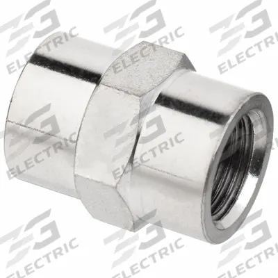 APPROVED VENDOR Metal Pipe Straight: Straight, 3/8 in x 3/8 in, Class 1000, 1,000 psi - Nickel-Plated Threaded High-Pressure Pipe Fittings