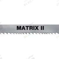 MORSE Band Saw Blade: Bi-Metal, Matrix II, Aluminum/Carbon Steel/Structural Steel, 11 ft, 10/14 (MPN ZWEG083C1014MAT-11' 0"). Key specifications — attr1211722: 11 ft; attr1099499: 10/14.