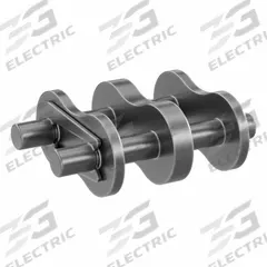 TRITAN Roller Attachment Link: For Std Roller Chains, 60, Double Strand, 3/4 in Pitch, Steel, Plain (MPN 60-2R CL). Key specifications — Link Type: Connecting; Brand: TRITAN.