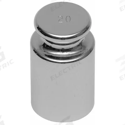 OHAUS Calibration Weight: 1 kg Nominal Mass, Cylinder Calibration Wt, 6, No Certificate - Class 6 Calibration Weights