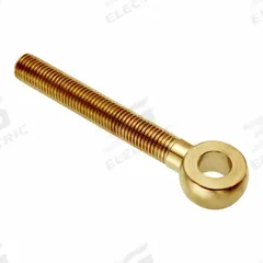 AMPG Fixed Rod End: Brass, Plain, 110 mm Hole Center-to-End Lg, Right Hand, M10-1.50 Thread Size (MPN ZEBM10X110-BR). Key specifications — attr952243: AMPG.