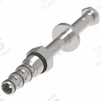 CHAR-LYNN Solenoid Valve: Three Positions, Normally Open, Four-Way, C-10-4 Valve Cavity Size (MPN 02-199329). Key specifications — attr1012059: 02-199329; attr1250696: SV9-10-F; attr1011660: Nitrile; attr1011635: CHAR-LYNN; attr1011636: Steel; attr1011644: C-10-4.
