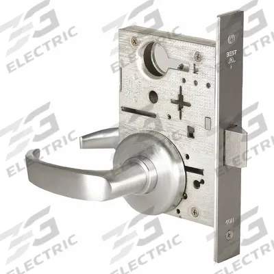 BEST Door Lockset: Passage Lever Locksets, Chrome, ADA Compliant