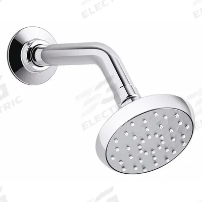 KOHLER Fixed Showerhead: Awaken B90, 1.5 gpm Fixed Showerhead Flow Rate, Metal - Single-Pattern Fixed Showerheads