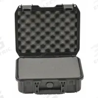 SKB Protective Case: 9 in x 12 in x 4 1/2 in Inside, Pick and Pluck, Black, Stationary, 3 lb Wt (MPN 3I-1209-4B-C). Key specifications — Closure Type: Latches; Brand: SKB; Carry-On Size: Yes.
