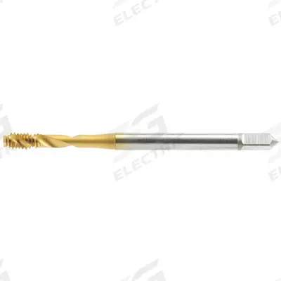 OSG Spiral Flute Tap: 7/8"-9 UNC, H4 / 2B-3B, 4 Flute - Spiral-Flute Taps for Steel & Stainless Steel