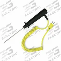 TEST PRODUCTS INTL. Immersion Temperature Probe: -58°F to 500°F /-50°C to 250°C, ±4°F, 4 in Probe Lg (MPN FK11M). Key specifications — Brand: TEST PRODUCTS INTL.; Accuracy: ±4 °F; Handle Type: Straight.