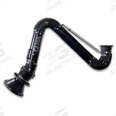 EXTRACT-ALL Extraction Arm: 102 in Lg - Extract-All Wall-Mount Welding Fume Exhauster Arms