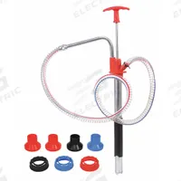 WESTWARD Hand Pump: Lever Action, Pump with Hose, 1.9 oz per stroke (MPN 21EM38). Key specifications — Brand: WESTWARD; Maximum Flow Rate: 1.9 oz per stroke.