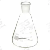APPROVED VENDOR Erlenmeyer Flask: 250 mL, Colorless, Conical, 24/29 Compatible with Stopper Size (MPN 5YHR2). Key specifications — Shape: Conical; Body Color: Colorless; Brand: APPROVED VENDOR; Compatible with Stopper Size: 24/29.