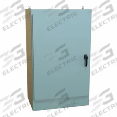 HAMMOND Electrical Enclosure: Steel, 60 in x 36 in x 24 in, NEMA 12, Solid Cover, Hinged (MPN 1418TY24). Key specifications — Brand: HAMMOND; Closure Method: Handle; Knockouts: Not Included.