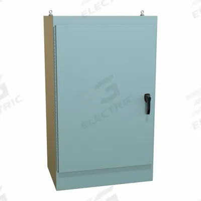HAMMOND Electrical Enclosure: Steel, 60 in x 36 in x 24 in, NEMA 12, Solid Cover - Steel Dust-Tight Enclosures