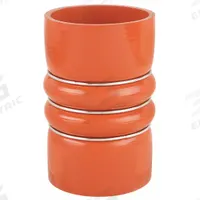 APPROVED VENDOR Charge Air Cooler Hose: 4 in Hose Inside Dia., 6 in Hose Lg, Red (MPN 7715-0002). Key specifications — Temp. Range: -65° to 500°F; Hose Color: Red.