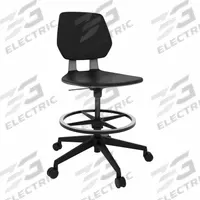 SAFCO PRODUCTS Task Chair: Commute, Black, Plastic Material, 17 3/4 in Seat Wd, 18 in Seat Dp (MPN 7827BL). Key specifications — attr995518: Commute; attr982877: Black; attr982913: Yes; attr982865: Black; attr982870: SAFCO PRODUCTS; attr982901: Black.