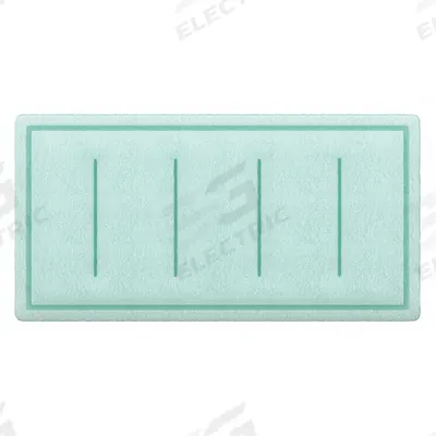 GRAINGER Link Air Filter: 25 in x 160 in x 1 in, 160 in Section Wd, 1 Sections, 2 Ply - MERV 8 Link Air Filters
