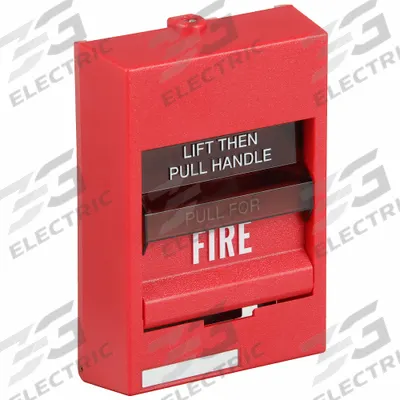 KIDDE Pull Station: 30 V AC/60 V DC Volt, 1 A @ 28V DC/3 A @ 30V AC Current, Wall Mount - Pull Stations for Fire Alarm Systems