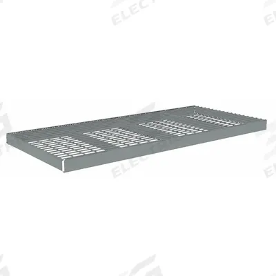 TENNSCO Shelf: 96 in x 30 in, 1,600 lb Load Capacity, Steel, 5 ga Decking, Gray - Wire Decking Shelf Kits for Boltless Shelving