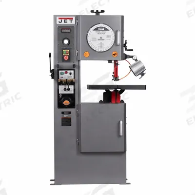JET Band Saw: 12 in Throat Dp - Vertical, 100 to 1000 SFPM, 15° Left/45° Right - Manual Vertical Metal-Cutting Band Saws