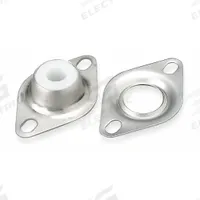DAYTON 2 Bolt Flange Bearing: 2 Bolt, 5/8 in Bore, 4 3/8 in Overall Lg, 1 1/8 in Overall Ht (MPN 1F574). Key specifications — Brand: DAYTON.
