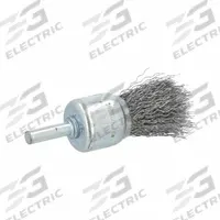 APPROVED VENDOR End Brush: Crimped Steel, 1 in Dia, 0.014 in Fill Dia, 1/4 in Shank (MPN 66254443287). Key specifications — Brand: APPROVED VENDOR.