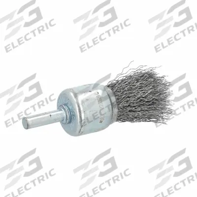 APPROVED VENDOR End Brush: Crimped Steel, 1 in Dia, 0.014 in Fill Dia - Light-Cleaning Brushes for Carbon Steel